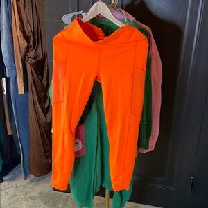 Bright Orange Leggings